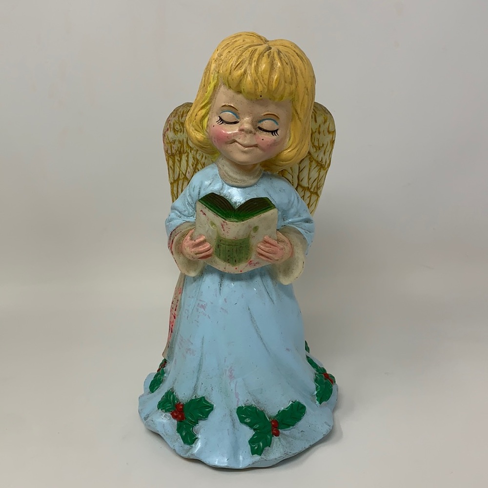 Vintage chorus girl angel w wings fr Nurseryland by Artline Christmas decor - Picture 1 of 17